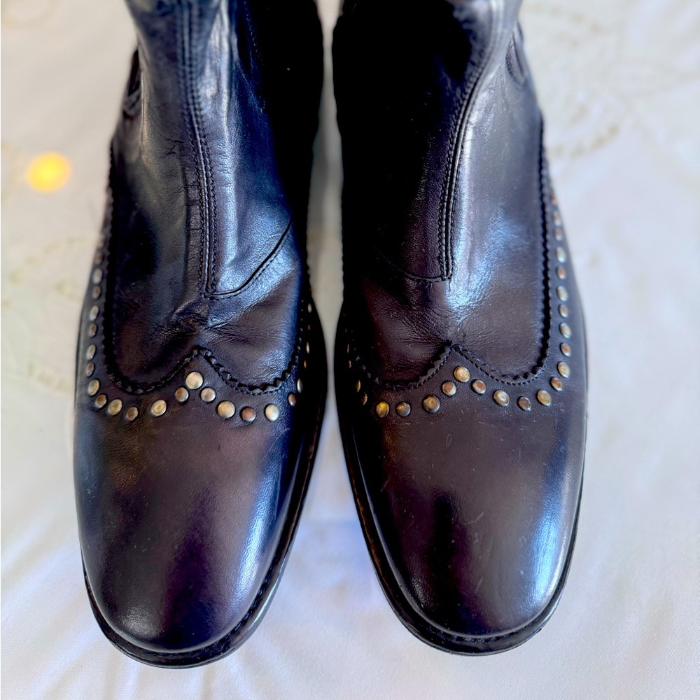 John Varvatos Vintage Leather Boots
